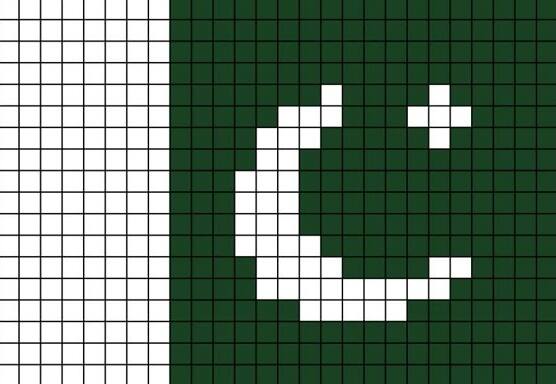 pixel flag
